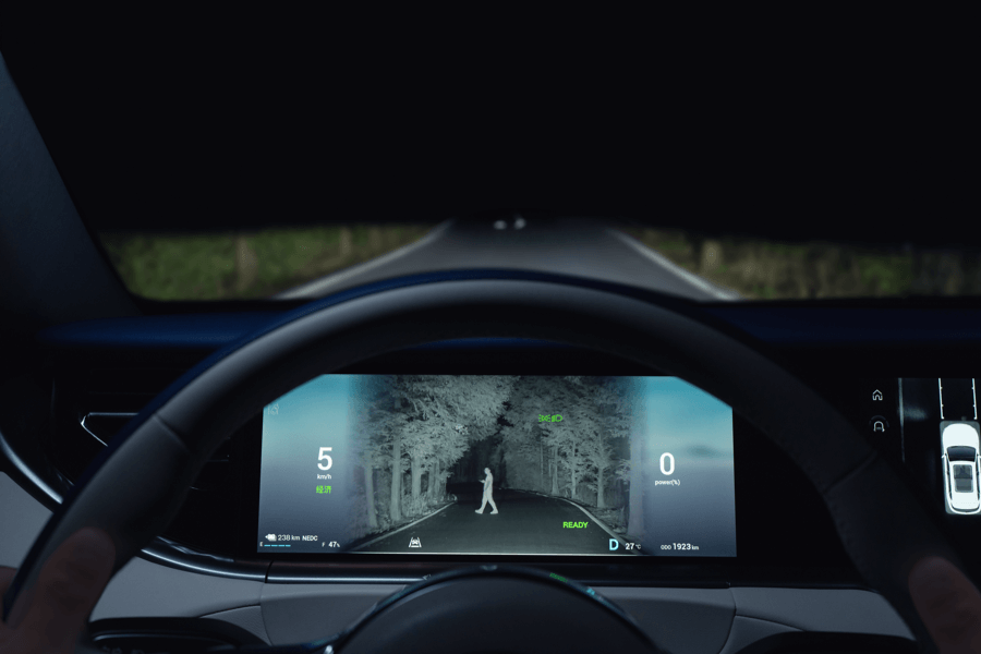 Inteligentni nočni vidni sistem